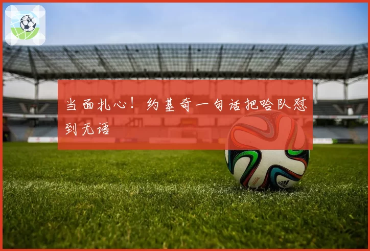当面扎心!约基奇一句话把哈队怼到无语